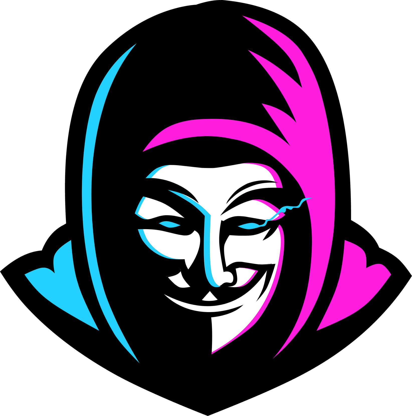 Hacker mascot design